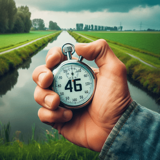 Stopwatch 46 seconden